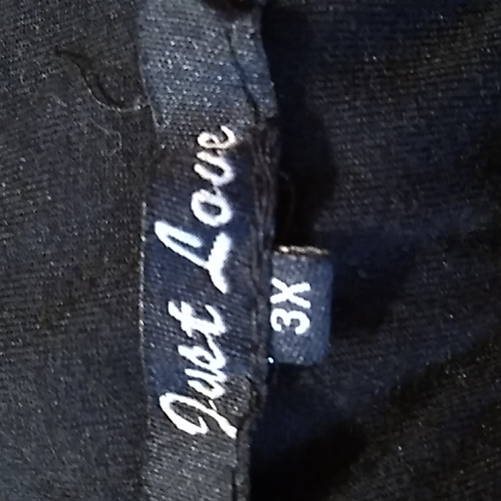 Deep V neck Knit Dress (3X) - Picture 8 of 8